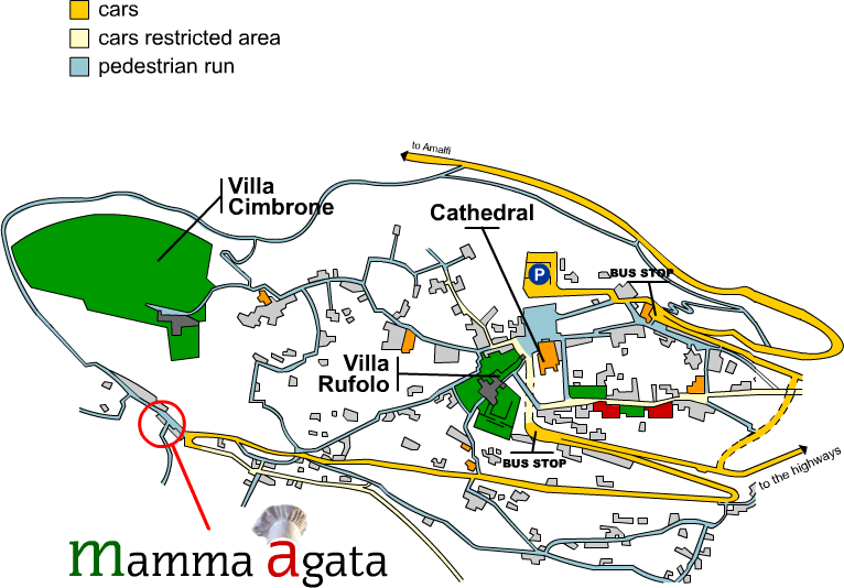 Ravello Map