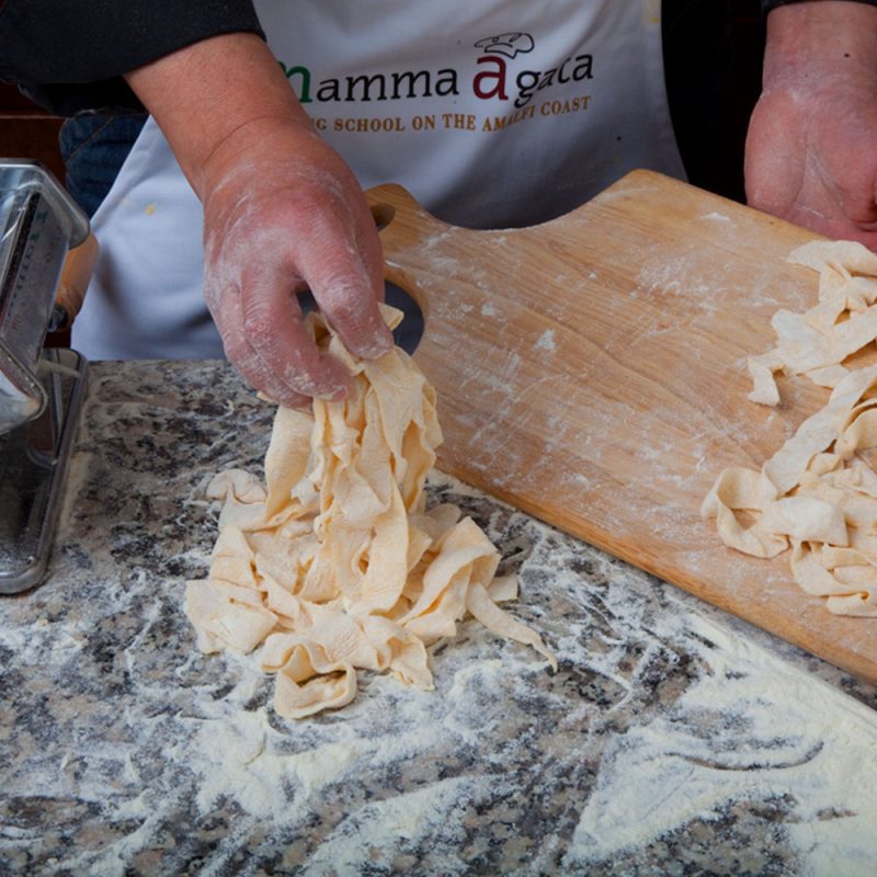 Fresh Pasta with Cheese and Milk "Scialatielli"