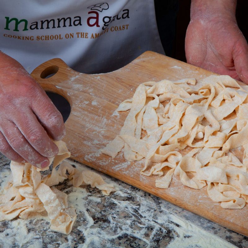 Fresh Pasta with Cheese and Milk "Scialatielli"